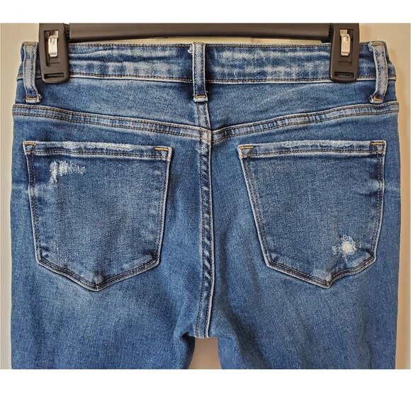 Buckle BRIDGE BY GLY Low Rise Ankle Skinny Stretch Jeans 26 Distressed - Picture 11 of 16